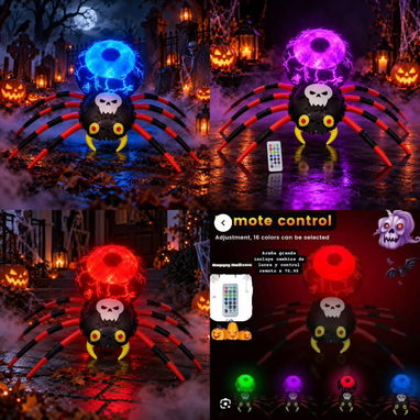 🎃Inflables de Halloween y decoración para decoración para fiestas - 5/10