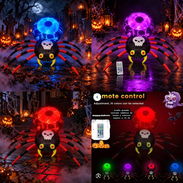 🕷️Araña Inflable cob cambio de luces ideal para decorar tu casa y negocio este Haloween 🎃 En REBAJA - Img 58090103
