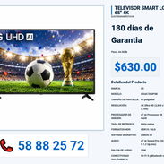 TELEVISOR SMART LG 65'' 4K VPT-0346 - Img 55993368
