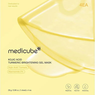 ✨ **MEDICUBE KOJIC ACID TURMERIC BRIGHTENING GEL MASK** ✨ - 4/4