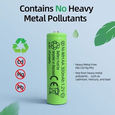 🔋 ¡Pilas Recargables AA/AAA de 300 mAh! 🔋 - 5/6