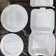 Desechables: vasos, platos, cucharas, tenedores, termopack - Img 54010031