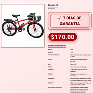 Bicicleta 24" . - Img 57920842