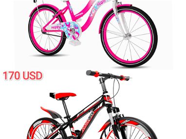 Llegaron las Bici mas bellas y baratas del mercado 🌈 Bicicletas de niños 20"-170 y 180usd Nuevas 🎁 en caja acepto pago - Img main-image