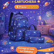 🎒 *SET ESCOLAR 3 EN 1 – MOCHILA + LONCHERA + CARTUCHERA* 💥 - Img 54787655