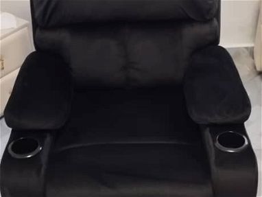 Butacas reclinables con portavasos disponibles en color negro negras - Img main-image-45278586