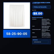 CORTINA DOBLE CAPA VPT -0090 - Img 57890393