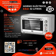 🍖 EKO 🍖 HORNO ELÉCTRICO EKO 32 LITROS. FACTURA Y GARANTÍA CON SERVICIO DE ENTREGA. TLF 54833699 - Img 52989587