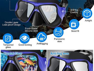 Diferentes tipos de máscaras para hacer buceo o snorkeling - Img 64671123