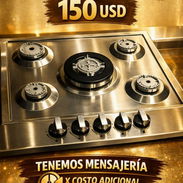 Cocina de gas de 5 hornillas esperando para ti - Img 57219693