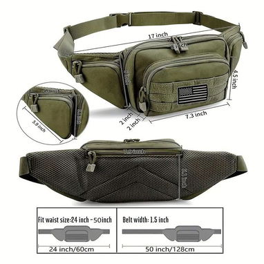 🎒 Bolso Táctico Multipropósito – Resistente y Versátil 🎒 - 4/5