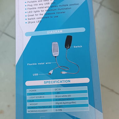 Lámpara 28 led - 2/2
