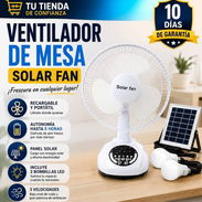 Ventilador recargable de mesa - Img 55801151