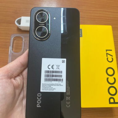 🚧 TELÉFONO CELULAR MARCA XIAOMI POCO C71 4GB + 128GB - Negro 🚧 - Img 116353658