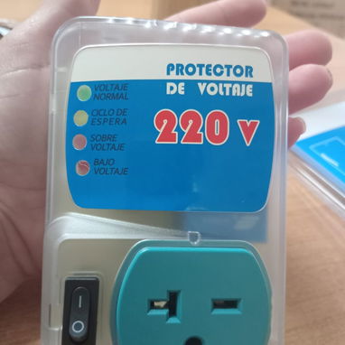 ⚡ PROTECTOR 220V ⚡ PROTECTOR DE VOLTAJE 220V. MENSAJERÍA CON FACTURA Y GARANTÍA. TLF 54833699 - Img 115382085