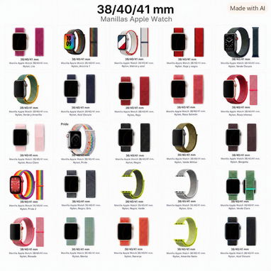 Manilla Apple Watch 38/40/41 y 42 / 44 / 45 mm / 10 - 2/3