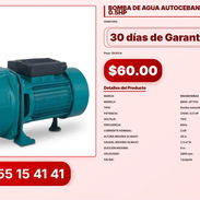 BOMBA DE AGUA AUTOCEBANTE BRAS-JET370 0.5HP VPT-0033 - Img 56194893