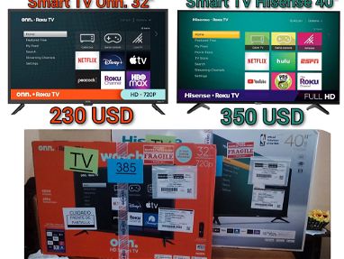 Smart TV Hisense-350usd y Smart TV Onn-230usd - Img main-image-45789960