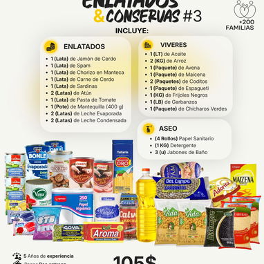 COMBOS DE COMIDA - 4/7