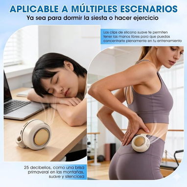 Mini Ventilador portátil con clip, Nuevo - 3/9