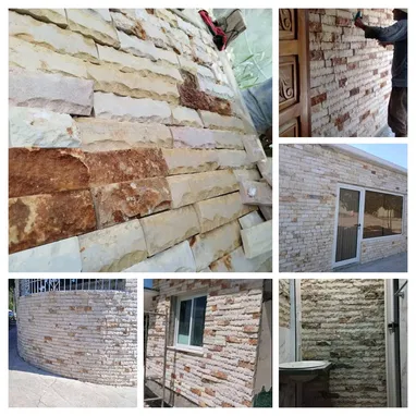 Se venden enchapes de pared recorteria de laja, recorteria de jaimanita, tiras de piedra excelente calidad - 9/10