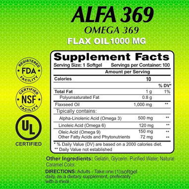 Omega 369 (1000mg - 100cap) - 2/4