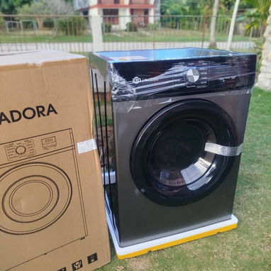 Secadora EKO 8KG Carga Frontal Negra $350 USD con Transporte, Factura, Garantía y Secado al Vapor 110V - 2/3