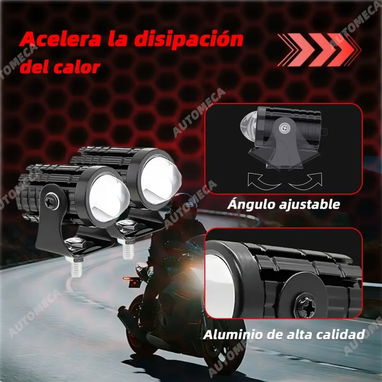 Par faros luces led motos y autos - Img 122239629