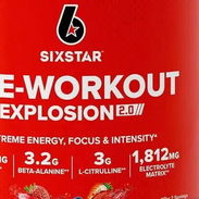Pre-workout Explosion Fruit punch (SIXSTAR) FITNESSARMY - Img 56899283