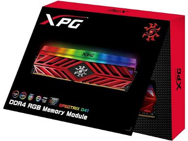 0km✅ RAM DDR4 ADATA XPG Spectrix D41 RGB 8GB 3000mhz 📦 Disipadas, 1x8GB, CL16 ☎️56092006 - Img 65189553