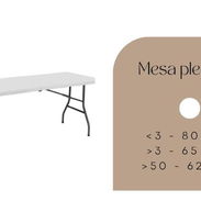 mesa plegable - Img 55513936