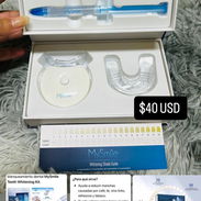 Kit de blanqueamiento dental ,hilo dental eléctrico - Img 55686238