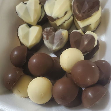 Mini donas y bombones - 8/9