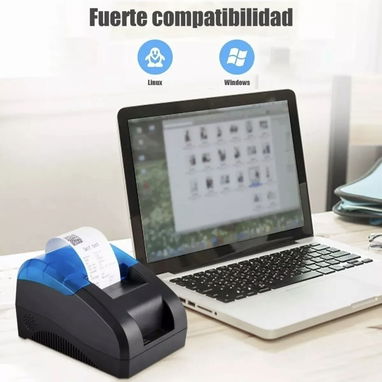 Impresora térmica pequeña para imprimir recibos - Img 111285664