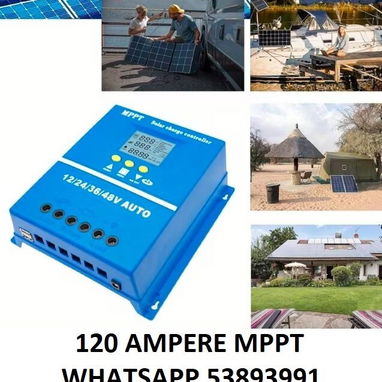 REGULADOR CONTROLADOR SOLAR MPPT 120 AMP MULTISISTEMA EN SU CAJA - Img 118571547