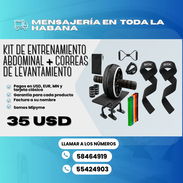 ✅ Kit de entrenamiento abdominal multifuncional ✅ Correas de levantamiento para mayor agarre y seguridad 💲 Precio: 35 - Img 55916008