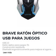 BRAVE RATÓN ÓPTICO USB PARA JUEGOS - Img 56202167