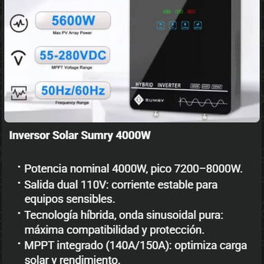Inversores - Detalles en las Fotos - 2/6