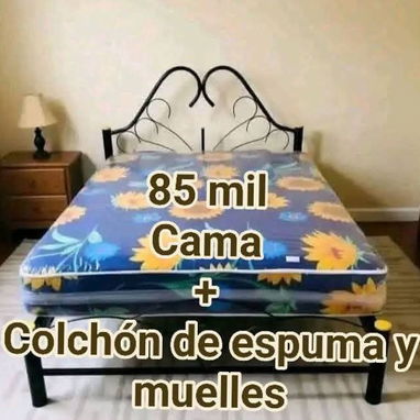Cama , muebles y colchones - 6/10