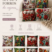 ‼️Set de 4 forros de cojines‼️ - Img 55944526