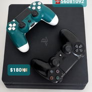 PS4 SLIM 500 GIGAS PIRATEADO. 2MANDOS. TODOS SUS CABLES. MANTENIMIENTO RECIEN HECHO - Img 55675178
