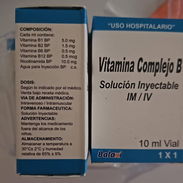 VITAMINA COMPLEJO B INYECTABLE - Img 57680360