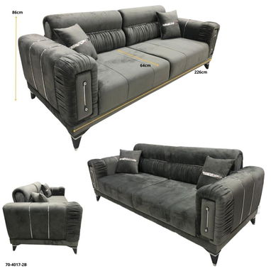 JUEGOS DE MUEBLES RECLINABLES, SOFAS EMPACADOS AL VACIO"' - Img 125181114