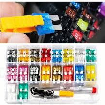 🚗⚡ KIT DE 306 FUSIBLES AUTOMOTRICES + EXTRACTORES + PROBADORES - Img 116483090