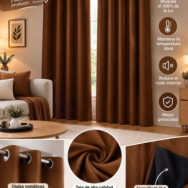 Venta de cortinas Blackout - 4/6