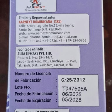 ©- Levofloxacina 500 mg, 1 Tira de 10 Tableta-© - Img 106213242