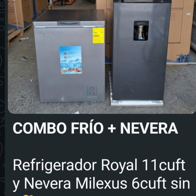 Refrigerador + Nevera - Img 123800841
