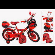 Bicicleta de niña y niño medida 12 con su mochila y casco ideal para su regalo - Img 52642027