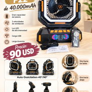 Ventilador recargable f22 - Img 58097378