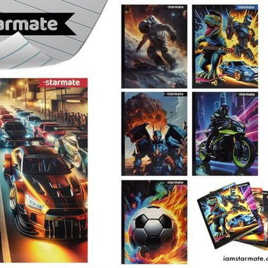 Útiles escolares( libretas portaminas y gomas de borrar, minas 0.7, set de  presilla - 2/6